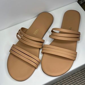 TKEES pout 8 Allegra double strap sandal nwt